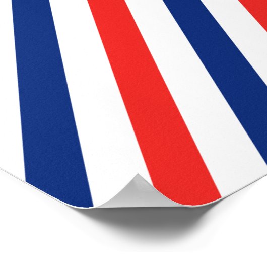 Barberstreifen Poster (Ecke)