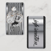    BarberTemplate-Visitenkarte Visitenkarte (Vorne/Hinten)