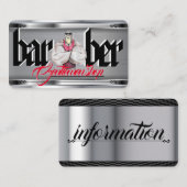    BarberTemplate-Visitenkarte Visitenkarte (Vorne/Hinten)