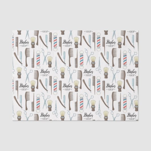 Barbertools CPMs und PinselGewebe-Papier Seidenpapier (Vorderseite)