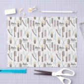 Barbertools CPMs und PinselGewebe-Papier Seidenpapier (Handwerk)