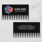 Barberwerkzeuge | Hintergrund Visitenkarte (Vorne/Hinten)