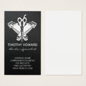 Barberwerkzeuge | Leder (Vorne & Hinten)