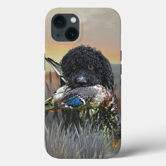 Barbet, französischer Wasserdog Case-Mate iPhone Hülle (Rückseite)