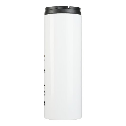 Barbet, französischer Wasserdog Thermosbecher (Rückseite)