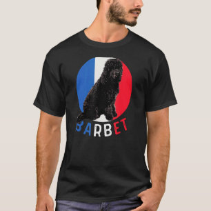 Barbet Französischer Wasserhund mit französischer  T-Shirt