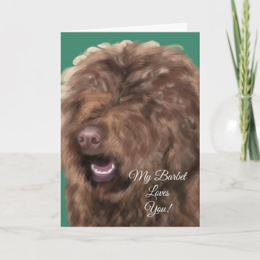 Barbet Karte (Vorderseite)