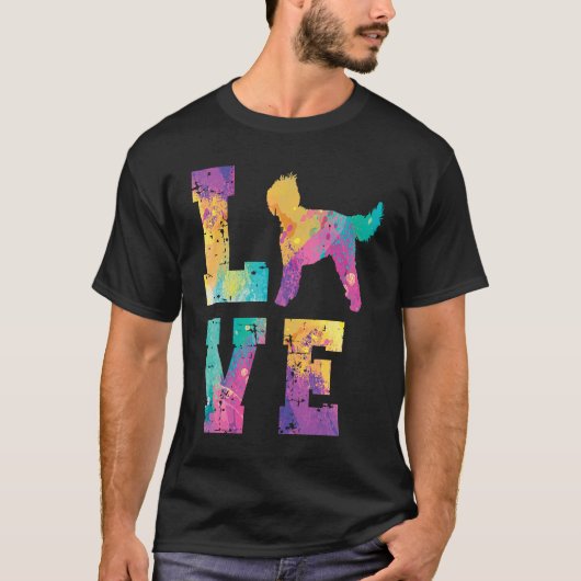 Barbet Love T-Shirt (Vorderseite)