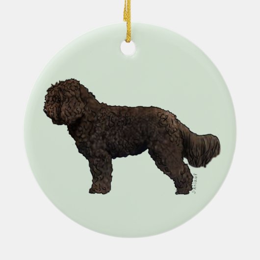 Barbet Ornament (Hinten)