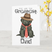 Barbet Vater Card Karte (Gelbe Blume)