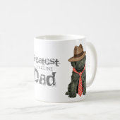Barbet Vater Kaffee Tasse (VorderseiteRechts)