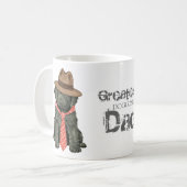 Barbet Vater Kaffee Tasse (Vorderseite Links)