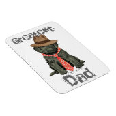 Barbet Vater Magnet (Rechte Seite)