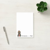 Barbet-Vater Nachhinweise Post-it Klebezettel (Büro)