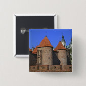 Barbican und Pauline Church, Warschau, Button (Vorne & Hinten)