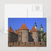 Barbican und Pauline Church, Warschau, Postkarte (Vorne/Hinten)