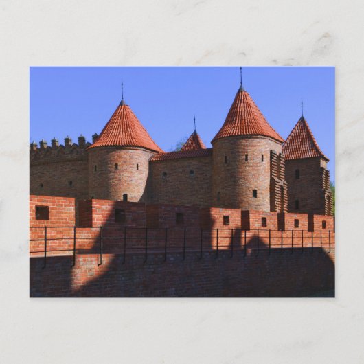 Barbican, Warschau, Polen Postkarte (Vorderseite)