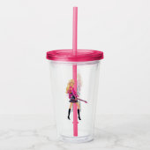 Barbie-Acryltumbler Acryltrinkbecher (Vorderseite)
