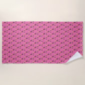 Barbie Beach Towel Strandtuch (Vorderseite)