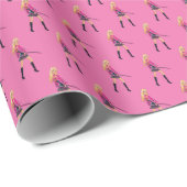 Barbie-Geschenkpapier Geschenkpapier (Rolleneckpunkt)