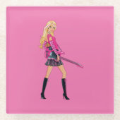 Barbie Glasuntersetzer (Vorderseite)