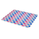 Barbie goes to the ocean checkerboard pattern schneidebrett (Ecke)