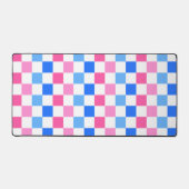 Barbie goes to the ocean checkerboard pattern schreibtischunterlage (Vorderseite)