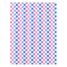 Barbie goes to the ocean checkerboard pattern tischdecke
