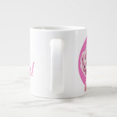 Barbie-Inspiriert Button-Up Jumbo-Tasse (Rückseite)