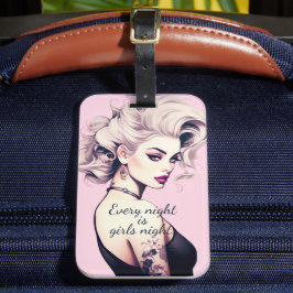 Barbie Inspiriert Gepäckanhänger