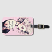 Barbie Inspiriert Gepäckanhänger (Vorderseite (Horizontal))