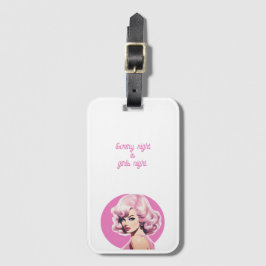 Barbie Inspiriert Gepäckanhänger