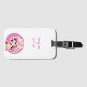 Barbie Inspiriert Gepäckanhänger (Vorderseite (Horizontal))
