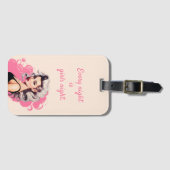 Barbie Inspiriert Gepäckanhänger (Vorderseite (Horizontal))