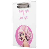 Barbie Inspiriert Klemmbrett (Links)