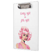 Barbie Inspiriert Klemmbrett (Links)