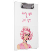 Barbie Inspiriert Klemmbrett (Rechts)