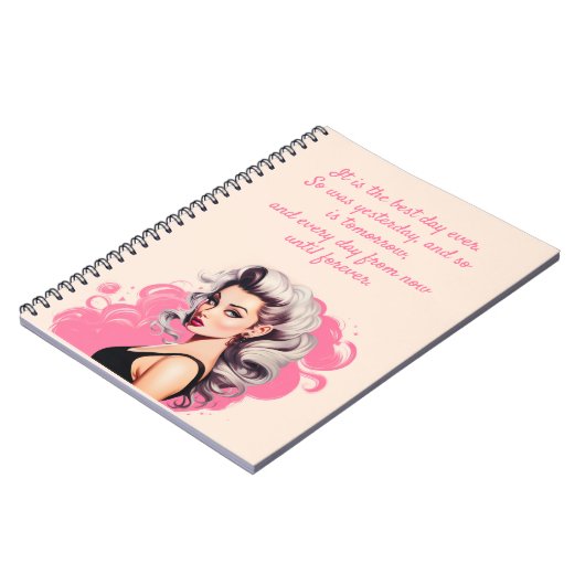 Barbie Inspiriert Notizblock (Linke Seite)