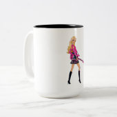 Barbie Kaffeetasse (Vorderseite Links)