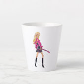 Barbie-Latte-Tasse Milchtasse (Vorderseite)