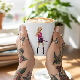 Barbie-Latte-Tasse Milchtasse