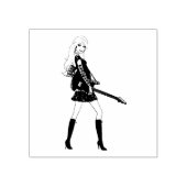 Barbie-Stempelkissen Gummistempel (Prägung)