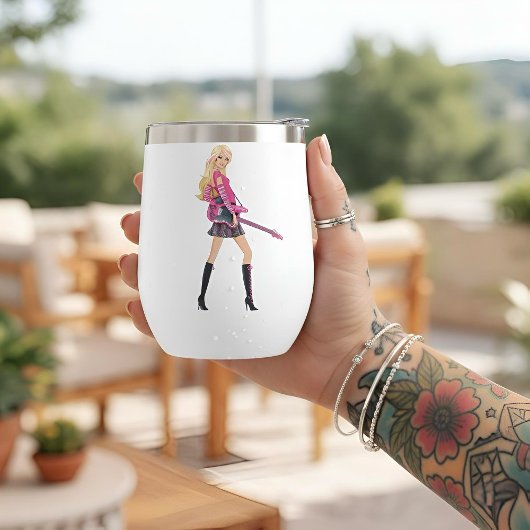 Barbie Thermal-Weinbecher
