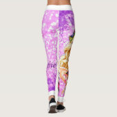 Barbiebedruckte Leggings (Rückseite)