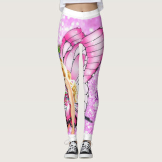 Barbiebedruckte Leggings
