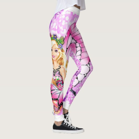 Barbiebedruckte Leggings (Rechts)