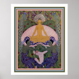 Barbier Art Deco "Die Geburt der Venus" 16x20 Poster