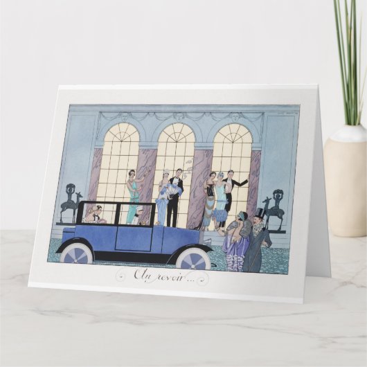 Barbier Fashion Card Karte (Vorderseite)