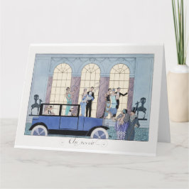 Barbier Fashion Card Karte