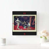 Barbier Retro fashion Uhr (Zuhause)